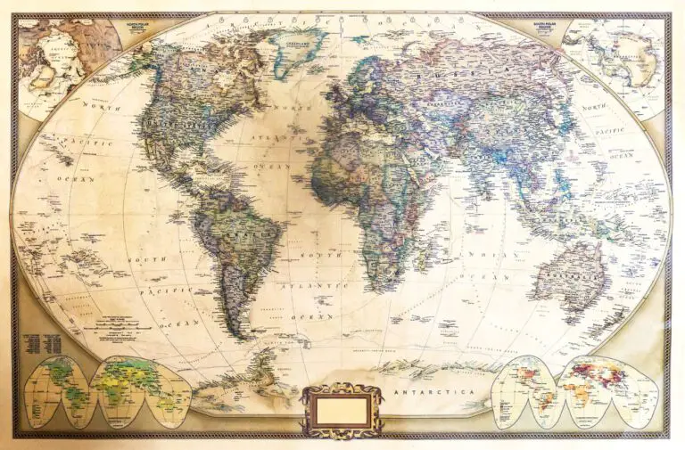 map of the world