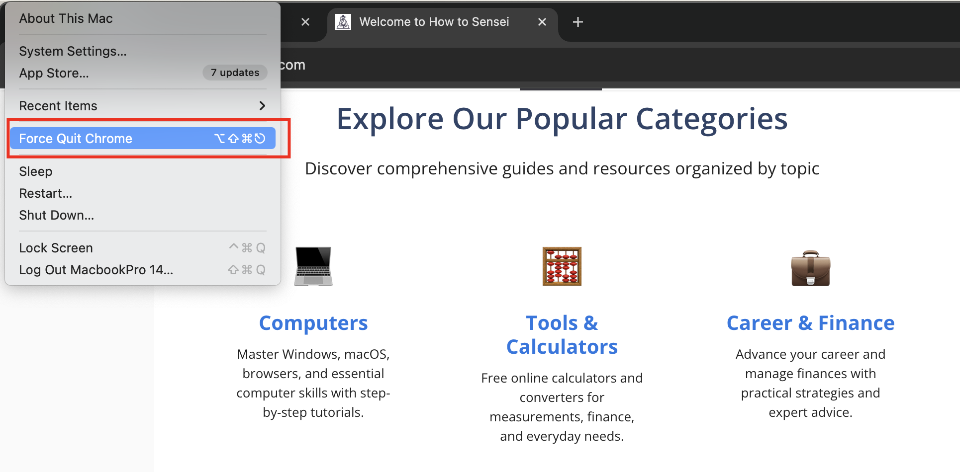 How Do You Force Quit on a Mac?