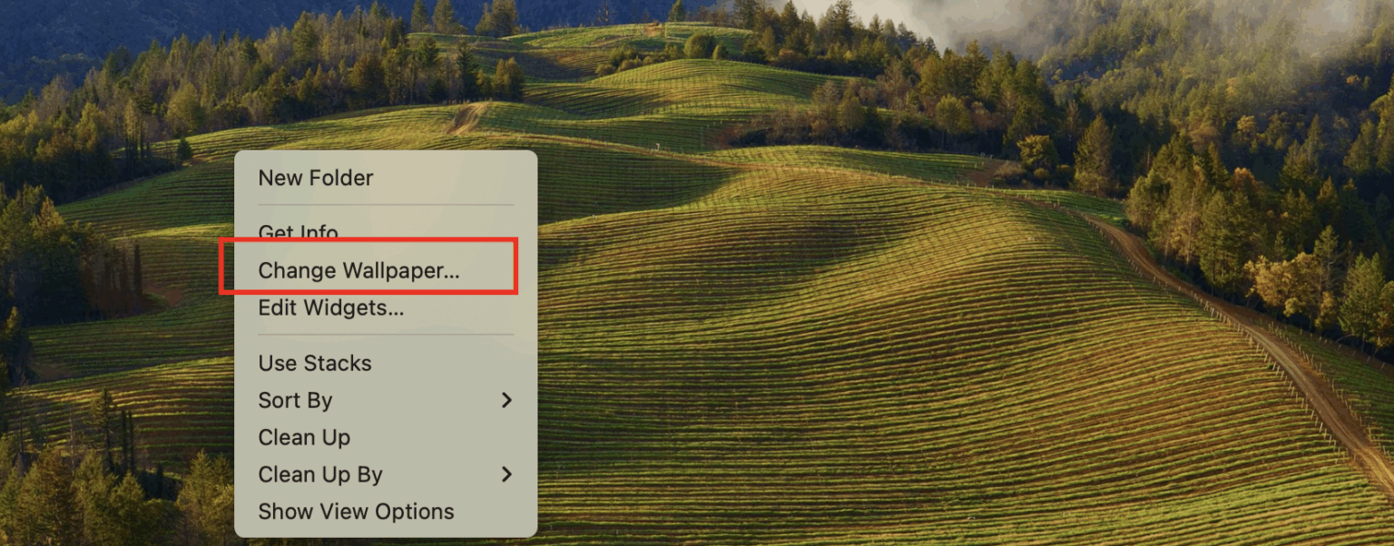 How to Change Your Mac's Background