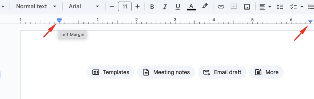 How to Change Margins in Google Docs: Every Method That Works 3 margin ruler