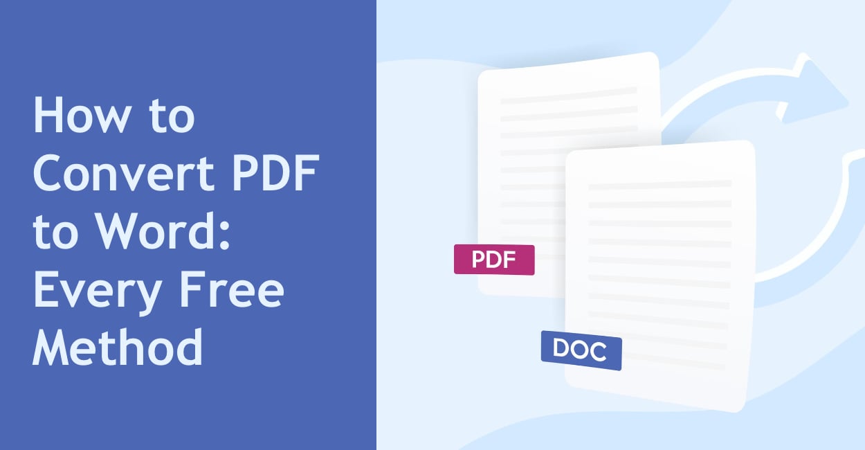 How to Convert PDF to Word