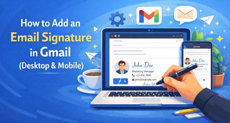 How to Add an Email Signature in Gmail (Desktop & Mobile) 1