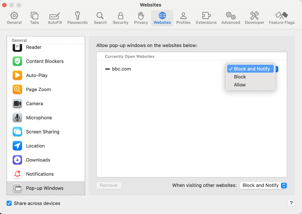 How to Allow Pop-Ups on Safari (Mac, iPhone & iPad) 2 How to Allow Pop-Ups on Safari (Mac, iPhone & iPad) 2